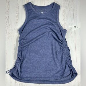 Apana Ruched Tank Top, Inkwell, Size Small
